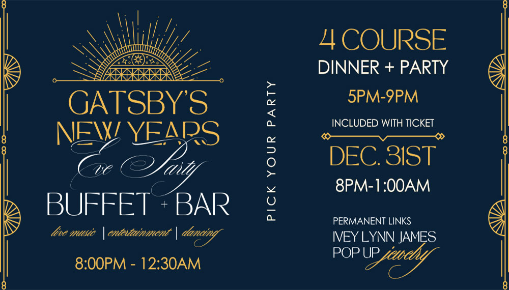 new years eve party at pacci poster