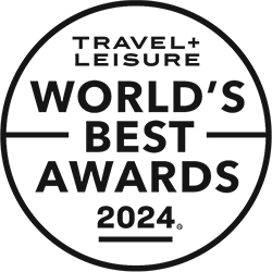 Travel + Leisure World's Best Awards 2024 badge